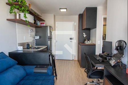 Sala de apartamento à venda com 1 quarto, 32m² em Vila Mariana, São Paulo