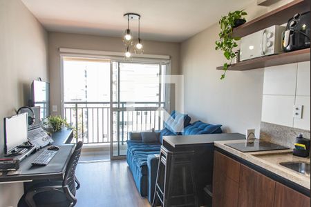 Sala de apartamento à venda com 1 quarto, 32m² em Vila Mariana, São Paulo