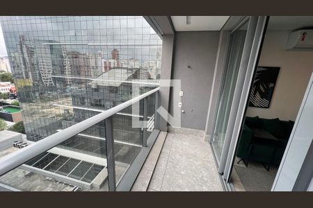 Studio à venda com 30m², 1 quarto e sem vagaVaranda