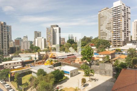 Studio à venda com 32m², 1 quarto e sem vagaVista da Varanda