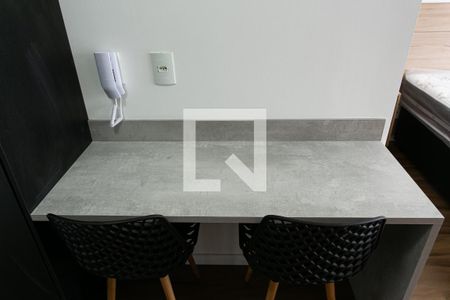 Studio para alugar com 24m², 1 quarto e sem vagaCozinha - Mesa e Cadeiras