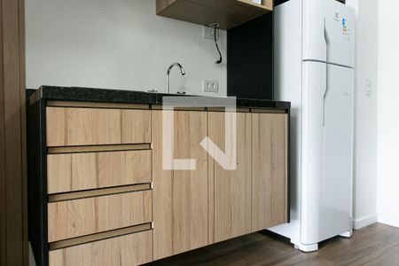 Studio para alugar com 24m², 1 quarto e sem vagaCozinha - Armários