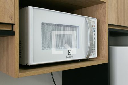 Studio para alugar com 24m², 1 quarto e sem vagaCozinha - Microondas