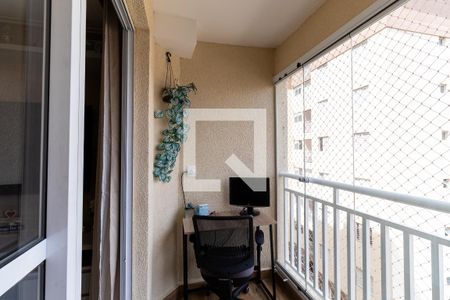 Varanda da Sala de apartamento para alugar com 2 quartos, 67m² em Vila Carrao, São Paulo