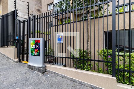 Studio à venda com 28m², 1 quarto e sem vagaFachada e portaria