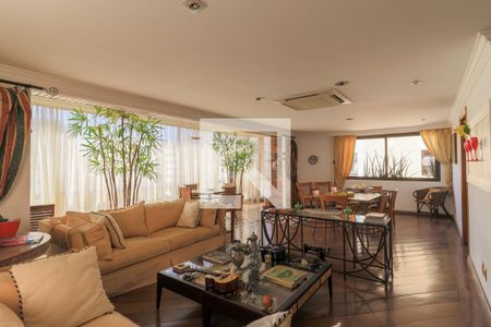 Sala 1 de apartamento à venda com 4 quartos, 314m² em Brooklin Novo, São Paulo