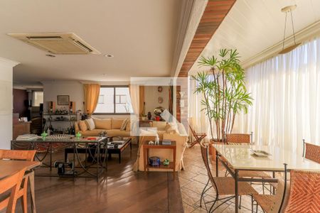 Sala 1 de apartamento à venda com 4 quartos, 314m² em Brooklin Novo, São Paulo