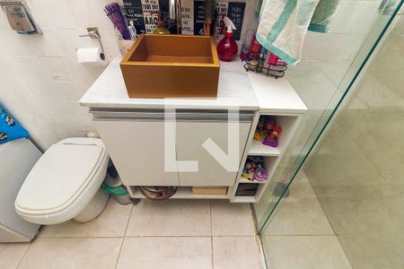 Banheiro de kitnet/studio à venda com 1 quarto, 29m² em Sé, São Paulo