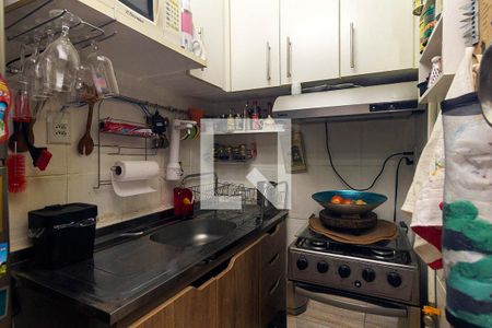 Studio à venda com 29m², 1 quarto e sem vagaCozinha