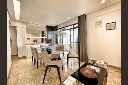 Sala de apartamento à venda com 2 quartos, 74m² em Luxemburgo, Belo Horizonte