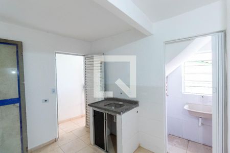 Cozinha de casa para alugar com 1 quarto, 28m² em Jardim Brasilia, São Paulo