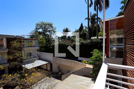 Casa de condomínio para alugar com 200m², 3 quartos e 2 vagasEscritório - varanda frente - vista