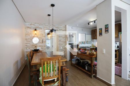 Sala de jantar de casa de condomínio para alugar com 3 quartos, 160m² em Jardim Barbacena, Cotia