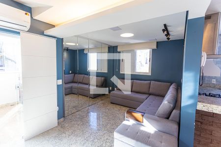 Sala de apartamento à venda com 2 quartos, 150m² em Cruzeiro, Belo Horizonte