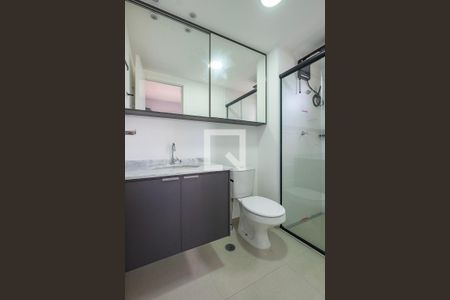 Suíte - Banheiro de apartamento à venda com 1 quarto, 30m² em Sumaré, São Paulo