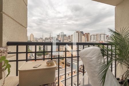 Varanda de apartamento para alugar com 2 quartos, 49m² em Bela Vista, São Paulo