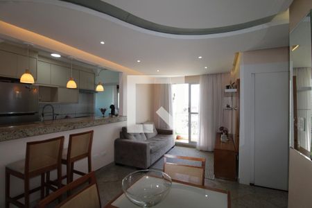 Sala/Cozinha de apartamento para alugar com 2 quartos, 56m² em Parque Cisper, São Paulo