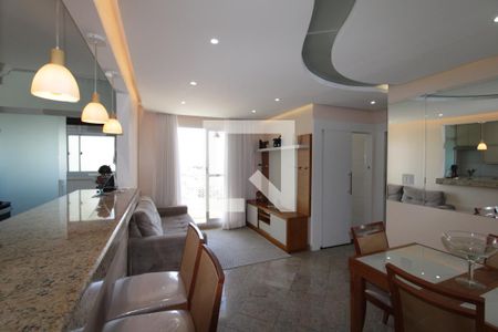 Sala/Cozinha de apartamento para alugar com 2 quartos, 56m² em Parque Cisper, São Paulo