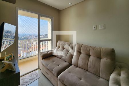 Sala de TV de apartamento para alugar com 2 quartos, 50m² em Santa Maria, São Caetano do Sul