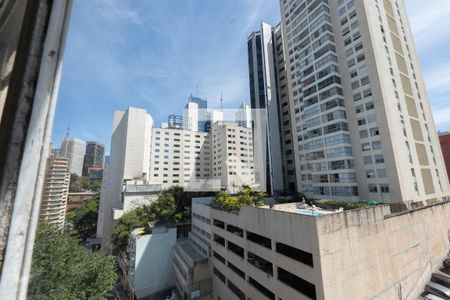 Vista do Quarto de apartamento à venda com 1 quarto, 36m² em Bela Vista, São Paulo