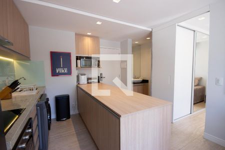 Sala/Cozinha de apartamento à venda com 2 quartos, 44m² em Vila Olímpia, São Paulo