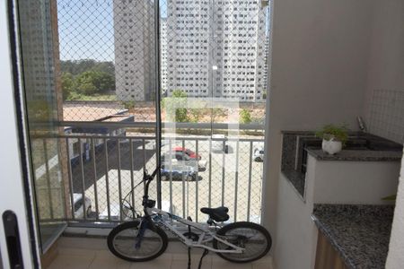 Varanda gourmet de apartamento à venda com 3 quartos, 72m² em Usina Piratininga, São Paulo