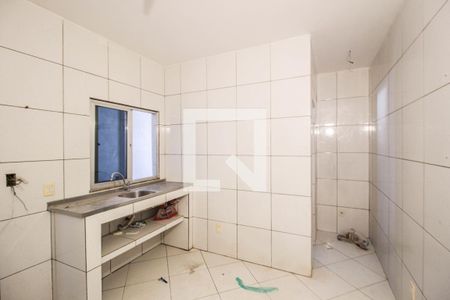 Cozinha de apartamento para alugar com 1 quarto, 45m² em Andrade Araujo, Belford Roxo