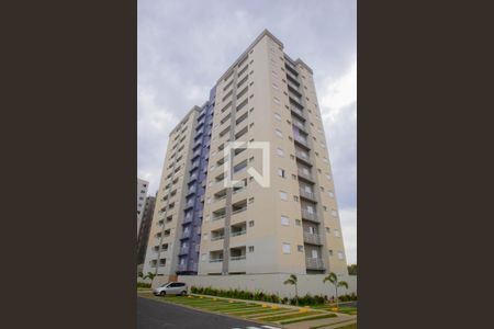 Fachada do bloco de apartamento para alugar com 2 quartos, 57m² em Jardim do Bosque, Hortolândia