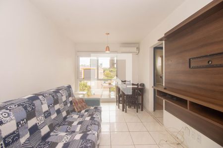 Sala de apartamento à venda com 2 quartos, 59m² em Jardim do Salso, Porto Alegre