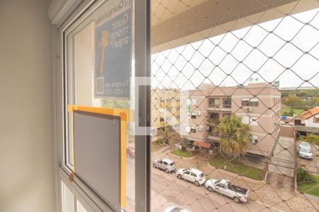 Vista da Sala de apartamento à venda com 2 quartos, 59m² em Jardim do Salso, Porto Alegre