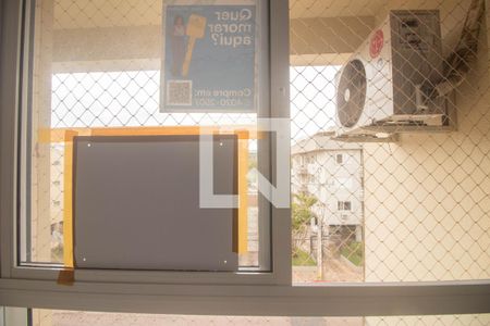 Vista da Sala de apartamento à venda com 2 quartos, 59m² em Jardim do Salso, Porto Alegre