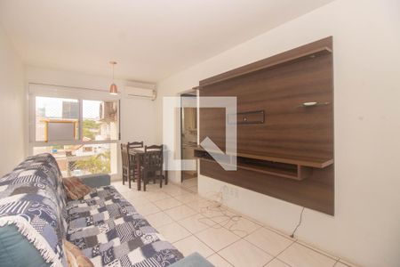 Sala de apartamento à venda com 2 quartos, 59m² em Jardim do Salso, Porto Alegre