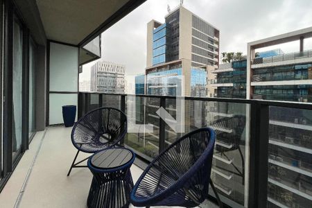 Apartamento à venda com 44m², 1 quarto e 1 vagaVaranda