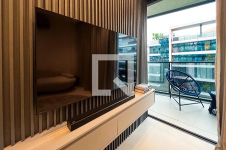 Sala de apartamento à venda com 1 quarto, 44m² em Vila Olímpia, São Paulo