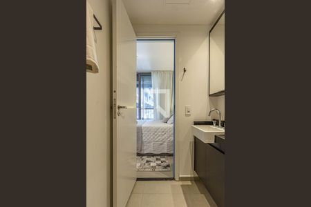 Studio à venda com 27m², 1 quarto e sem vagaBanheiro