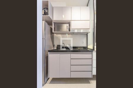 Studio à venda com 27m², 1 quarto e sem vagaCozinha