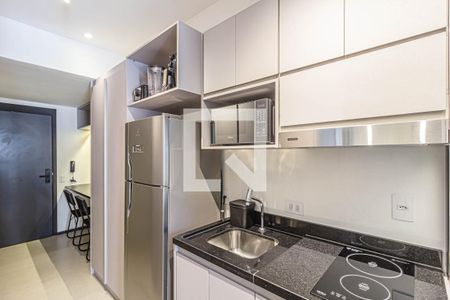Studio à venda com 27m², 1 quarto e sem vagaCozinha