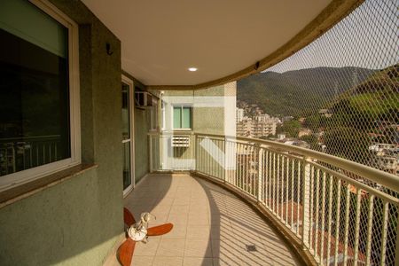 Varanda da Sala de apartamento para alugar com 2 quartos, 95m² em Tijuca, Rio de Janeiro