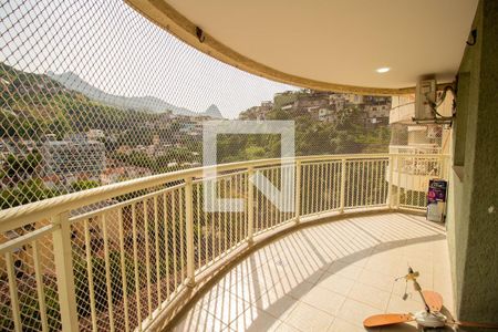 Varanda da Sala de apartamento para alugar com 2 quartos, 95m² em Tijuca, Rio de Janeiro