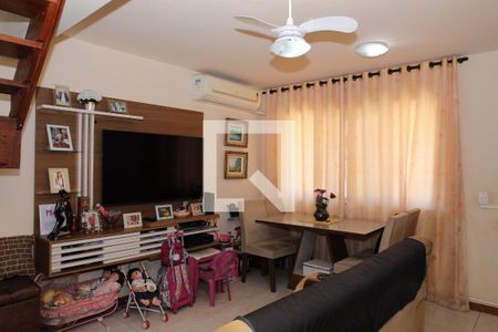 Sala de casa de condomínio à venda com 2 quartos, 135m² em Engenho de Dentro, Rio de Janeiro