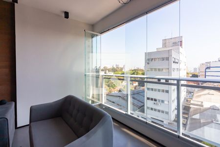 Varanda da Sala de apartamento à venda com 2 quartos, 57m² em Vila Yara, Osasco