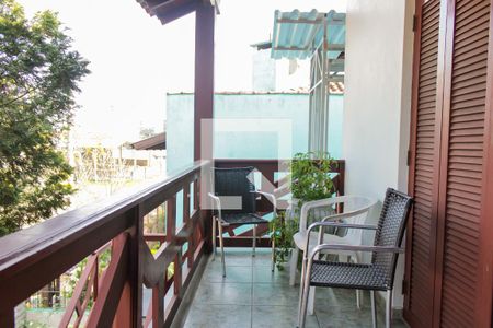 Varanda da Sala de casa à venda com 3 quartos, 220m² em Pinheiro, São Leopoldo