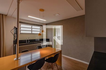 Sala/Cozinha de apartamento para alugar com 1 quarto, 49m² em Mirandópolis, São Paulo