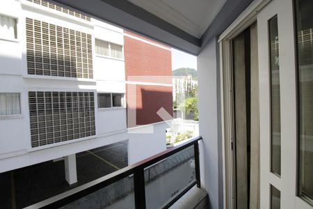 Varanda da Sala de apartamento para alugar com 2 quartos, 65m² em Vila Julia, Guarujá