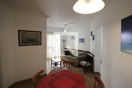 Sala de apartamento para alugar com 2 quartos, 65m² em Vila Julia, Guarujá