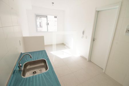 Sala e Cozinha de apartamento para alugar com 1 quarto, 26m² em Brás, São Paulo
