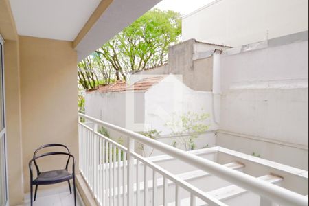 Studio para alugar com 27m², 1 quarto e sem vagaVaranda