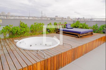 Studio para alugar com 27m², 1 quarto e sem vagaJacuzzi 
