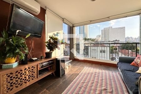 Varanda de kitnet/studio à venda com 1 quarto, 46m² em Barra Funda, São Paulo