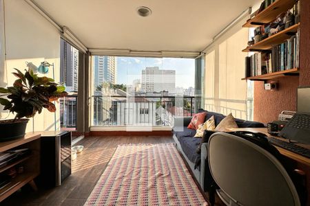 Varanda de kitnet/studio à venda com 1 quarto, 46m² em Barra Funda, São Paulo